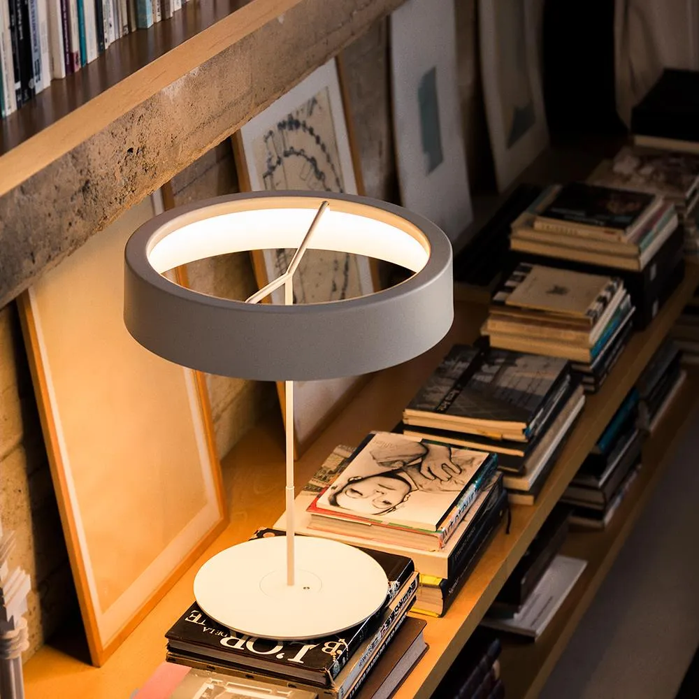 Sin L Table Lamp with Shade - Graphite, Aluminium