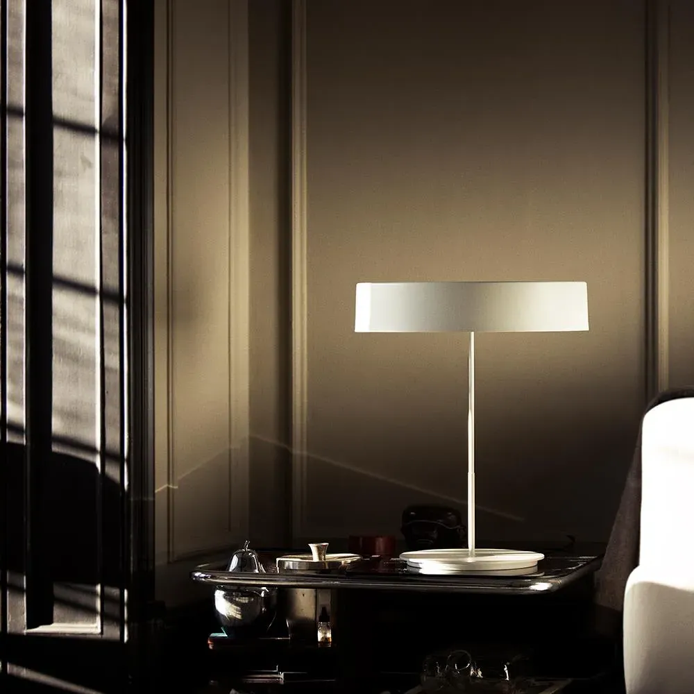 Sin L Table Lamp with Shade - Graphite, Aluminium