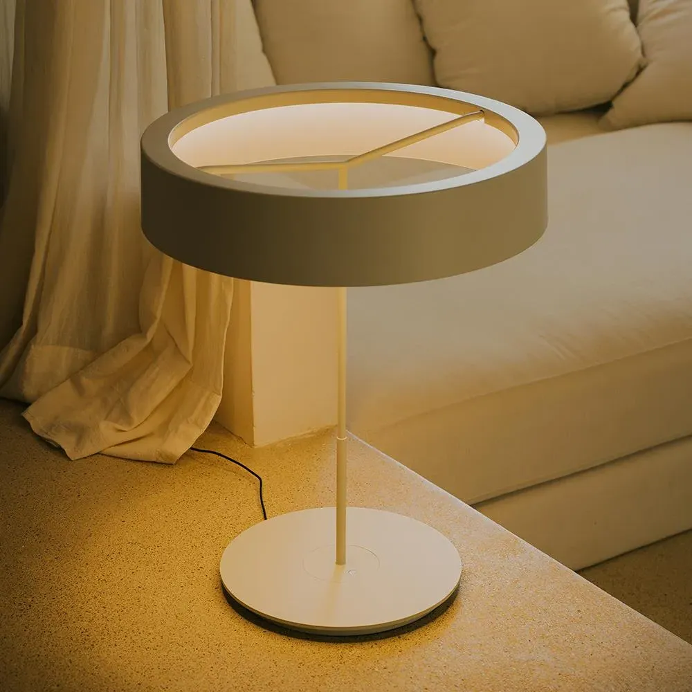 Sin L Table Lamp with Shade - Graphite, Aluminium