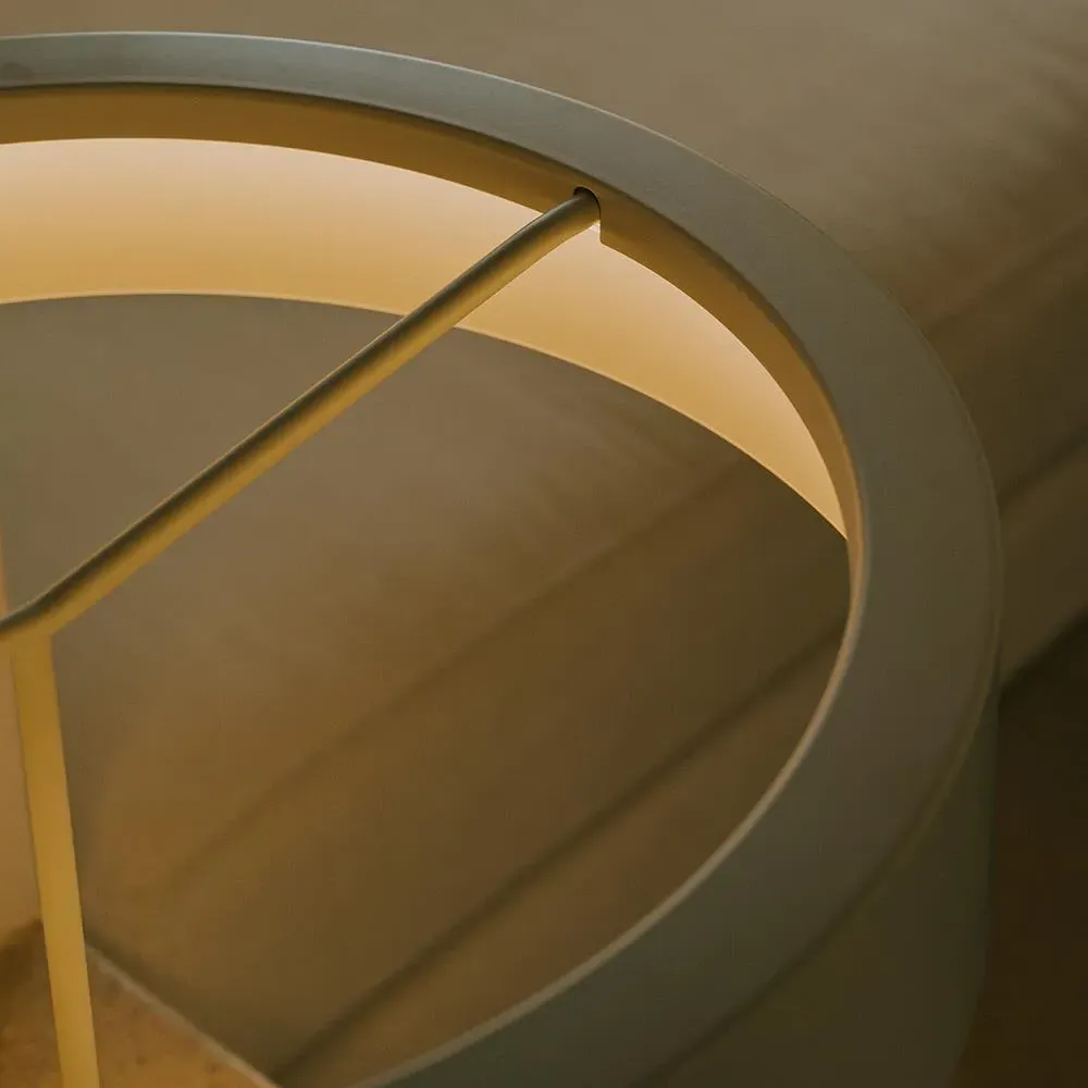 Sin L Table Lamp with Shade - Graphite, Aluminium