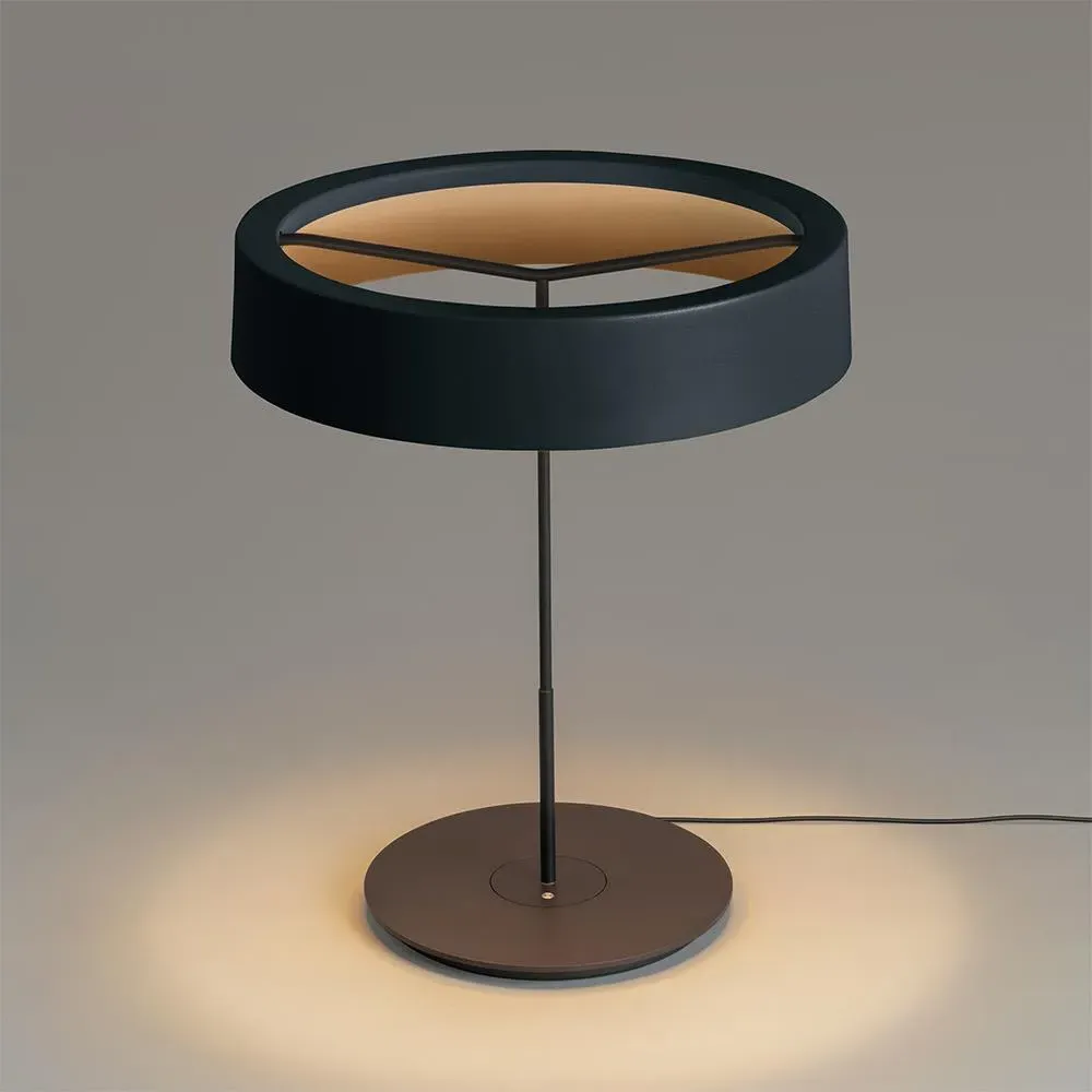 Sin L Table Lamp with Shade - Graphite, Aluminium