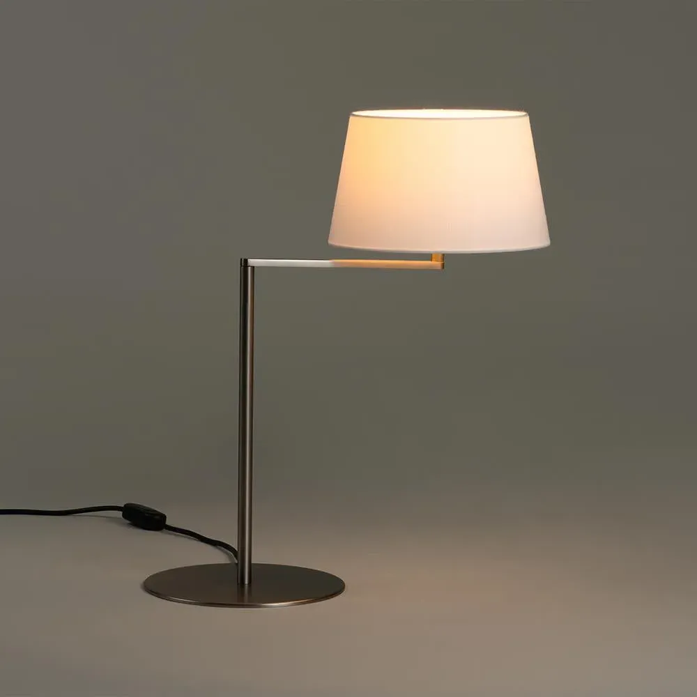 Swing Arm Table Lamp - Metal
