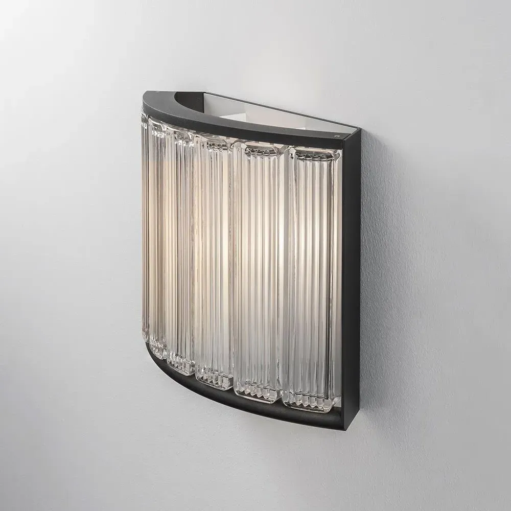 Tubular Wall Light with Glass Blocks
