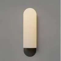 Odyssey Large Wall Light - Black Gunmetal, Brass