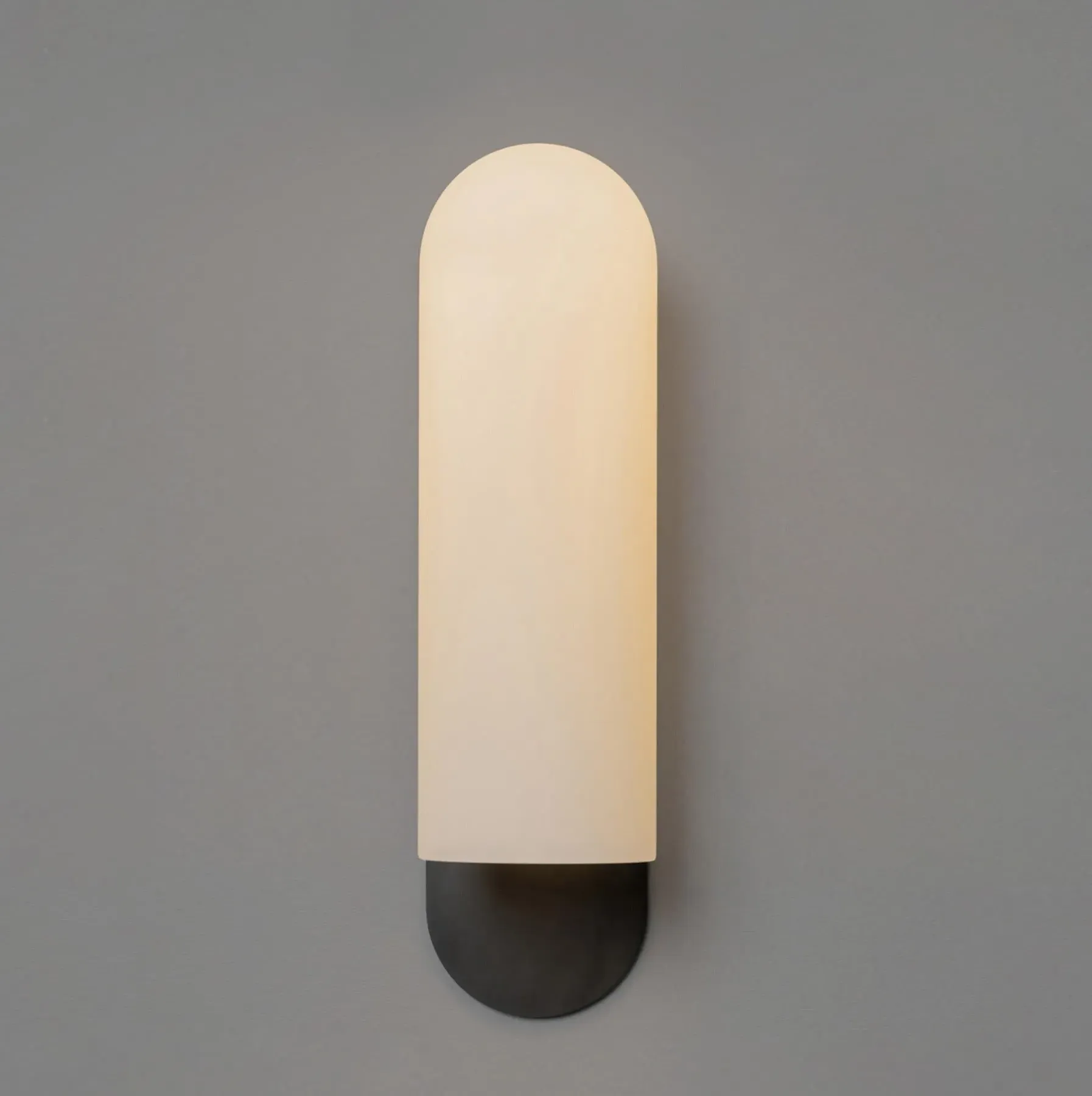 Odyssey Large Wall Light - Black Gunmetal, Brass