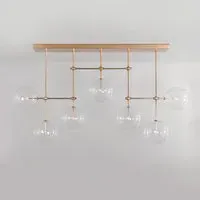 Soap B7 Medium Chandelier - Brass