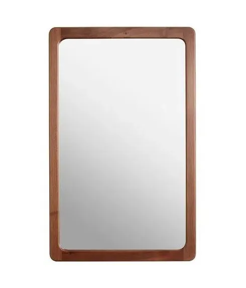 Agnes Small Mirror - Walnut image