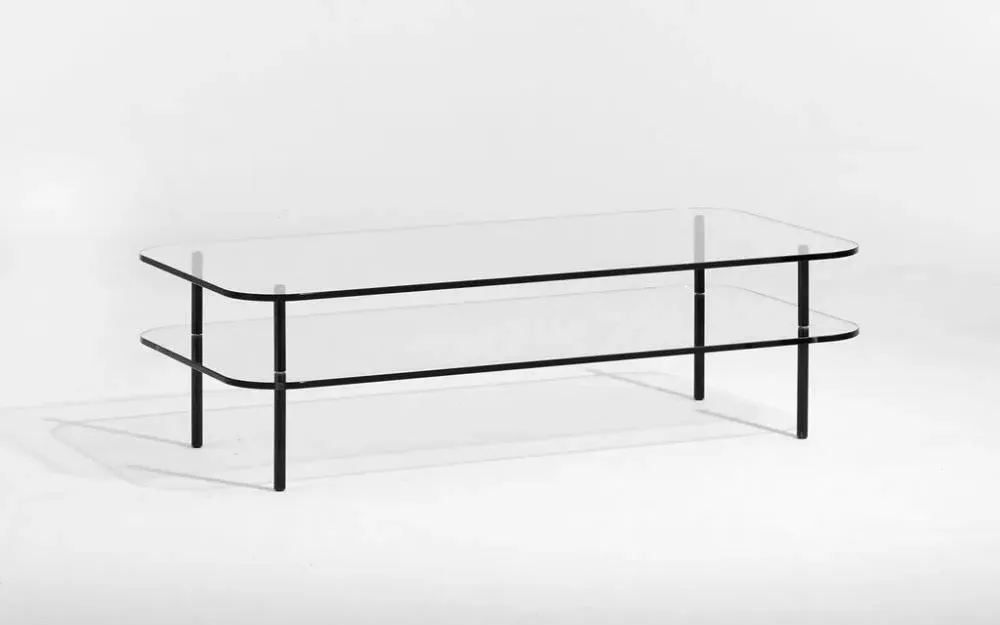 Sax Rectangular Coffee Table - Bronze Plated