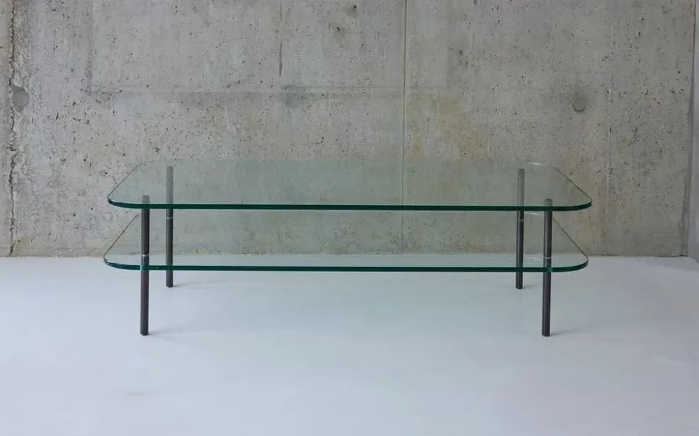 Sax Rectangular Coffee Table - Bronze Plated