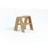 Step Stool with Handle - Oak, Solid Wood