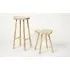 Stool with Joinery Detail - Natural, Ash Wood