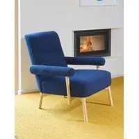 Upholstered Armchair with Open Arms - Windsor