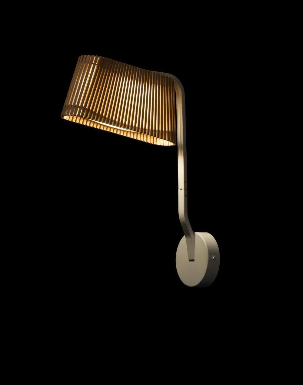 Adjustable Wall Light - Black, Laminate