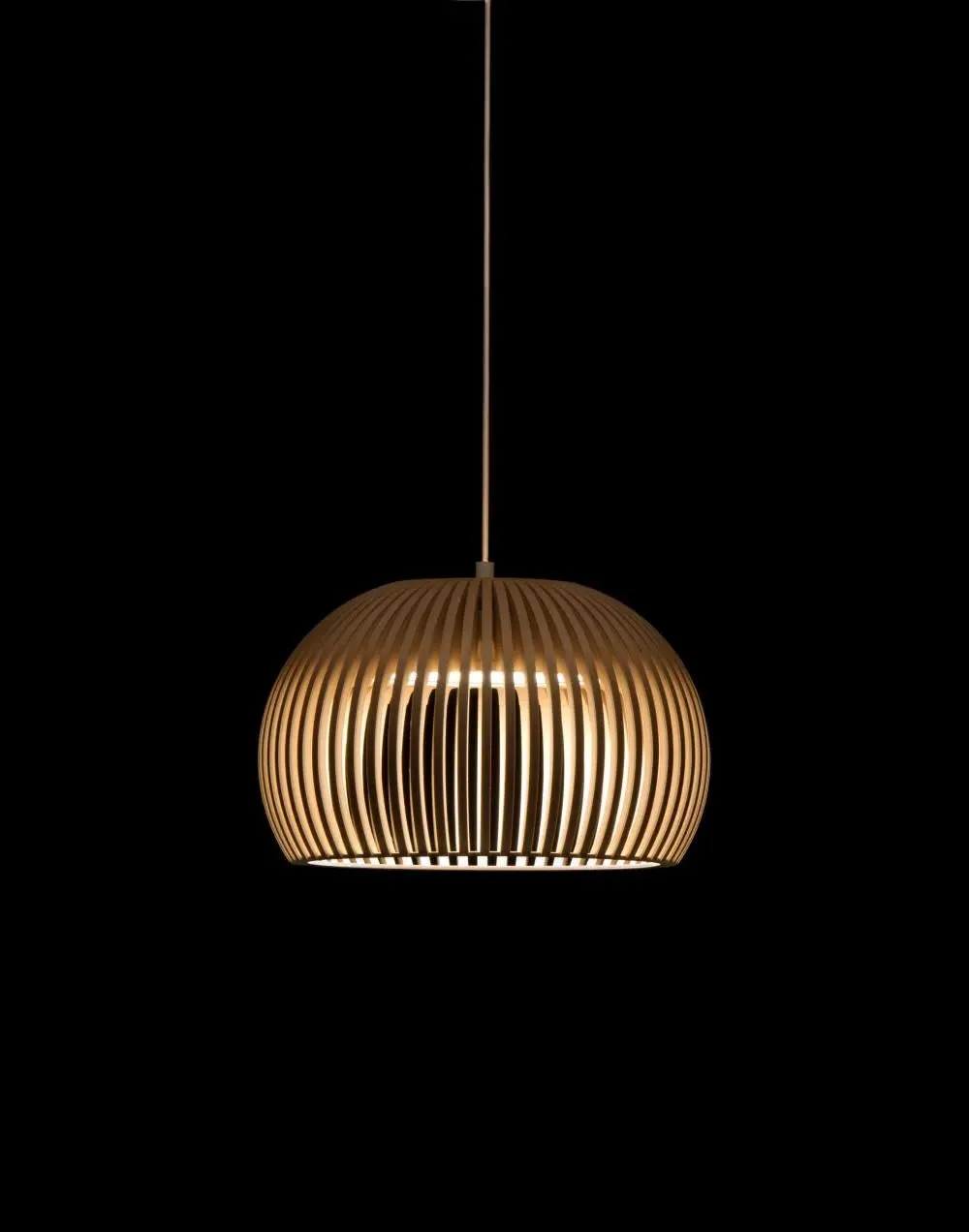 Atto Pendant Light - Black, Birch