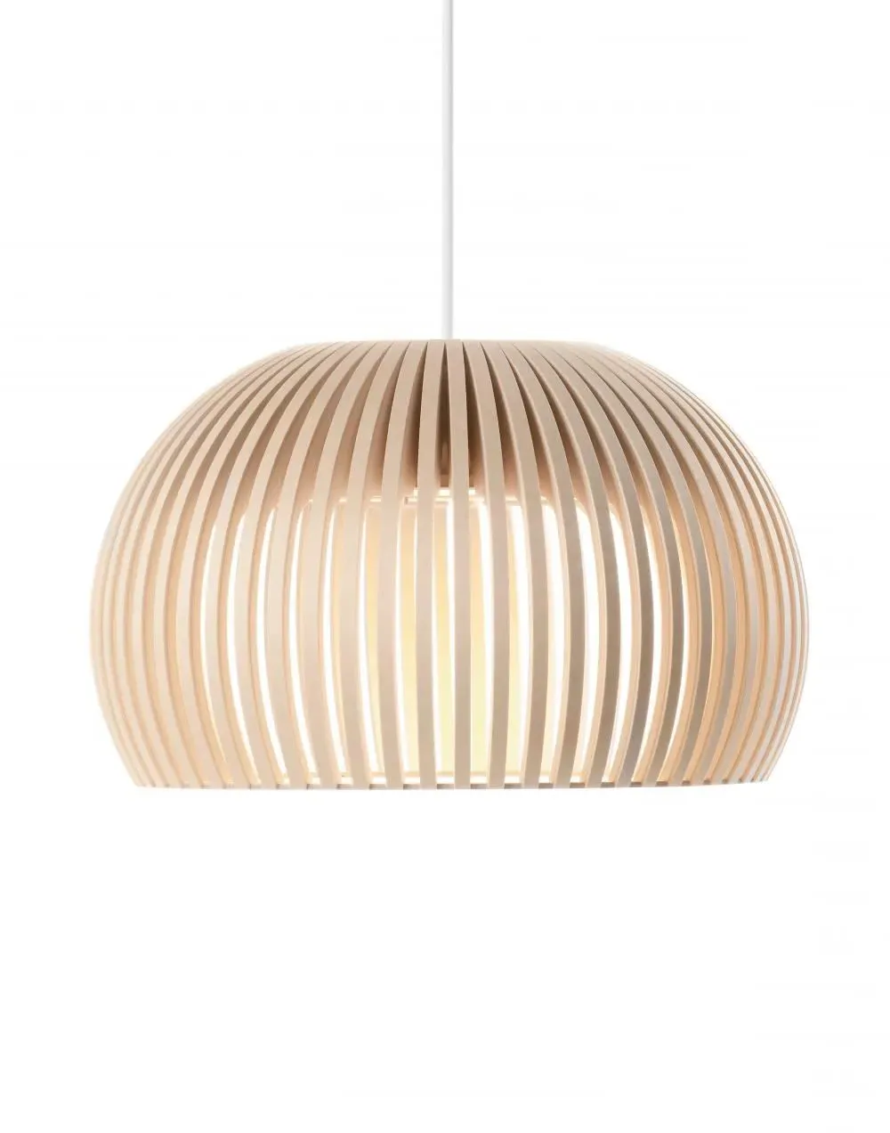 Atto Pendant Light - Natural, Birch