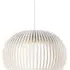 Atto Pendant Light - White, Birch