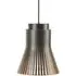 Compact Pendant Light with LED - Black, Birch
