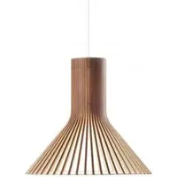 Flared Pendant Light - Walnut, Birch