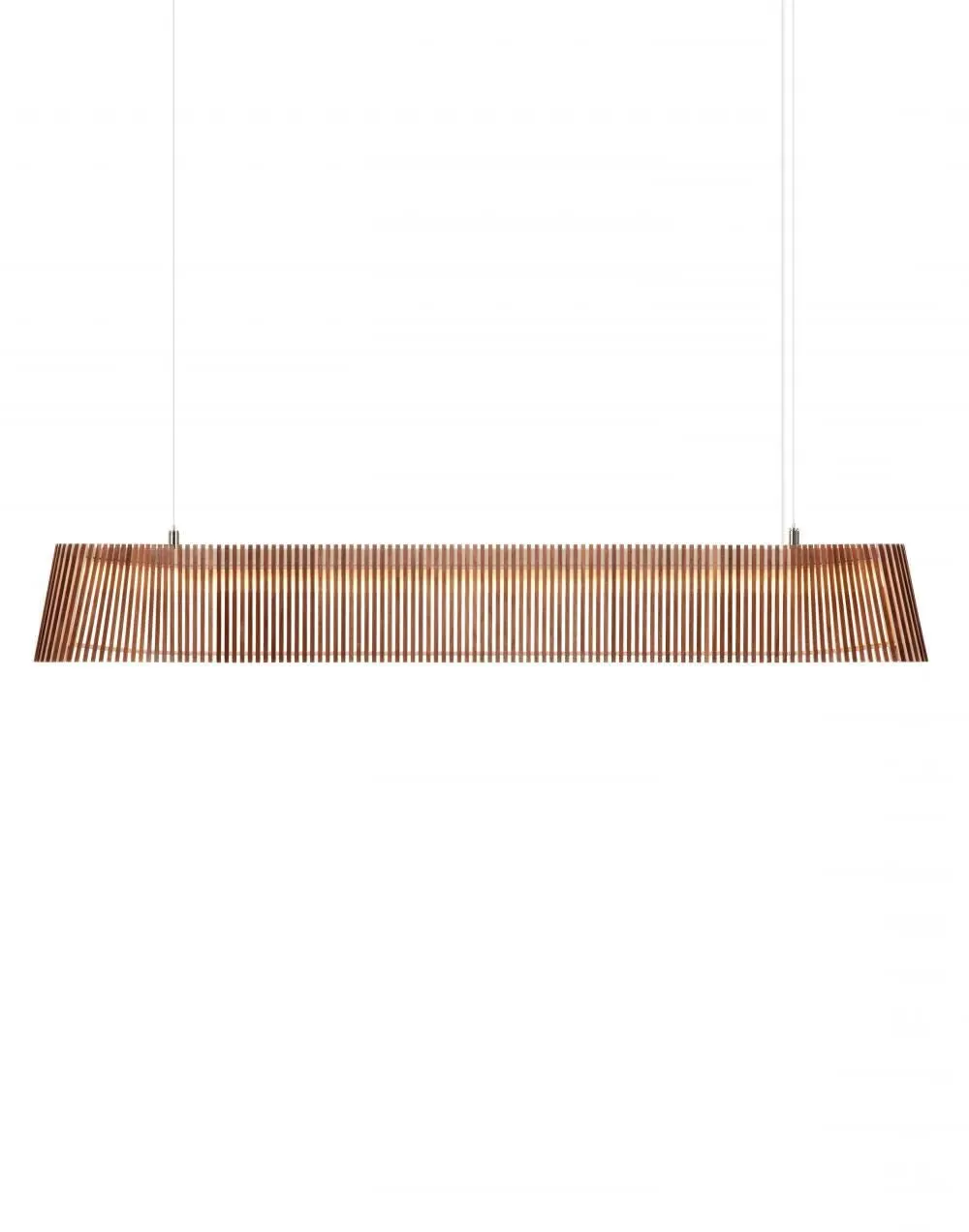 Horizontal Pendant Light - Walnut, Birch