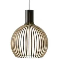 Large Pendant Light - Black, Birch