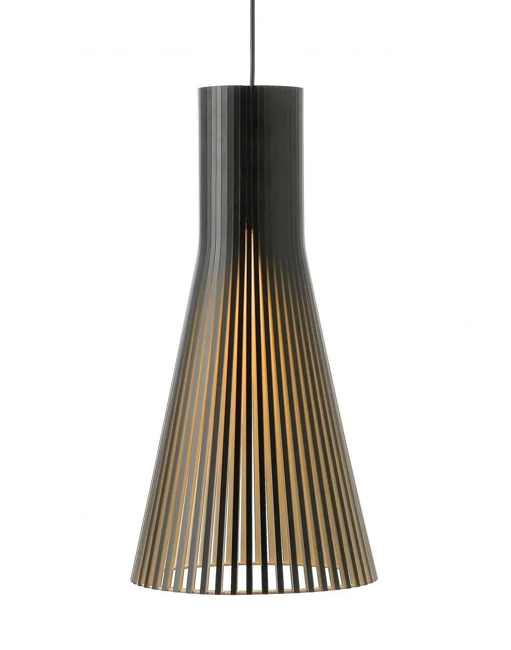 Large Pendant Light - Black, Birch image
