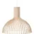 Large Pendant Light - Natural, Birch