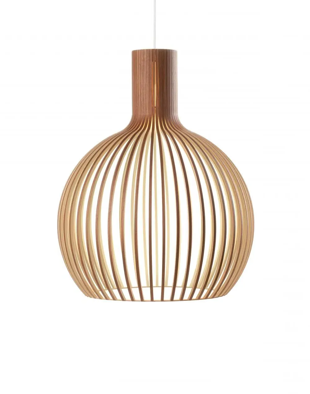 Large Pendant Light - Walnut, Birch