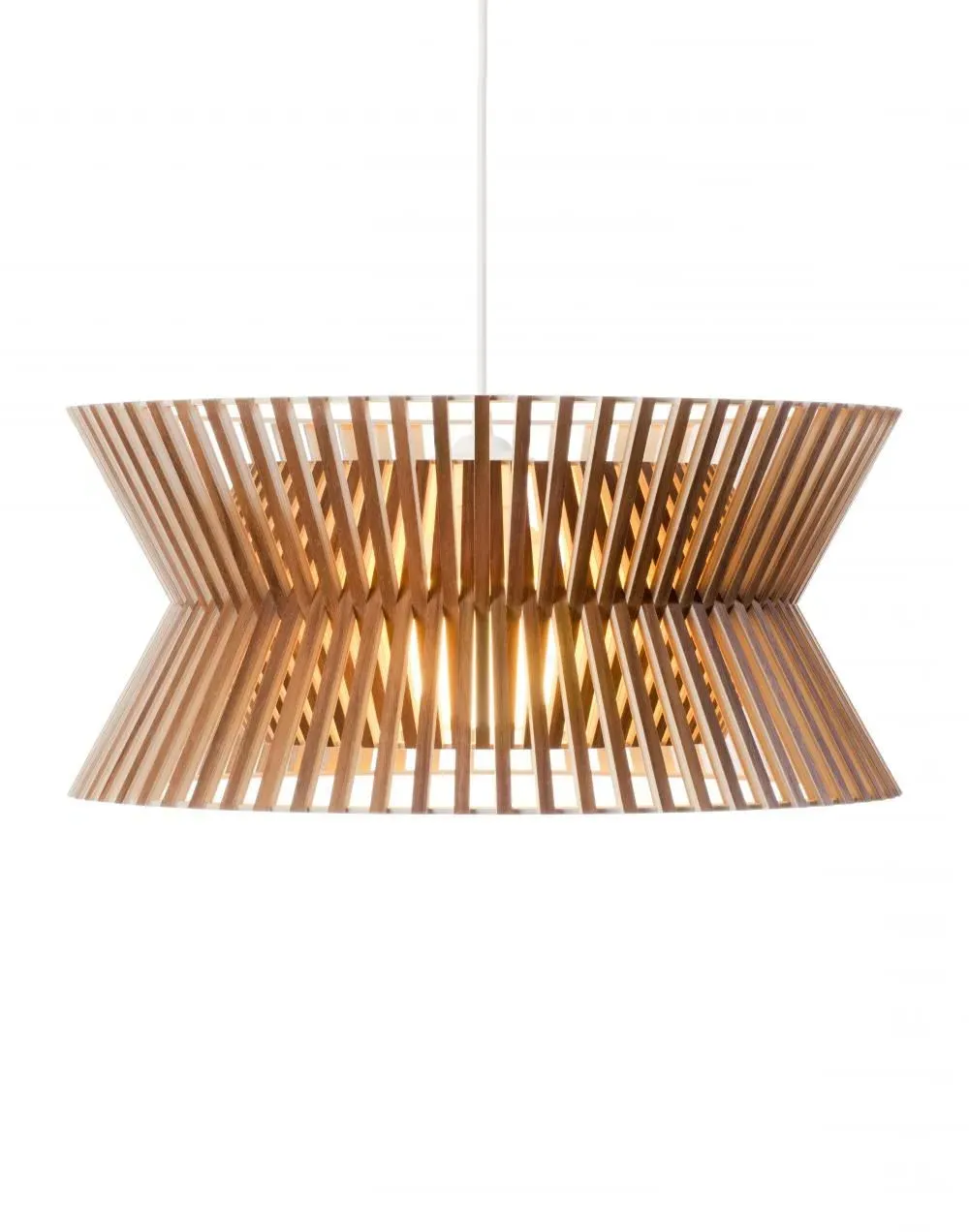 Pendant Light with Chandelier Design - Walnut, Birch