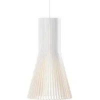 Small Pendant Light - White, Birch