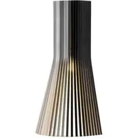 Small Wall Light with Plug - Black, Birch