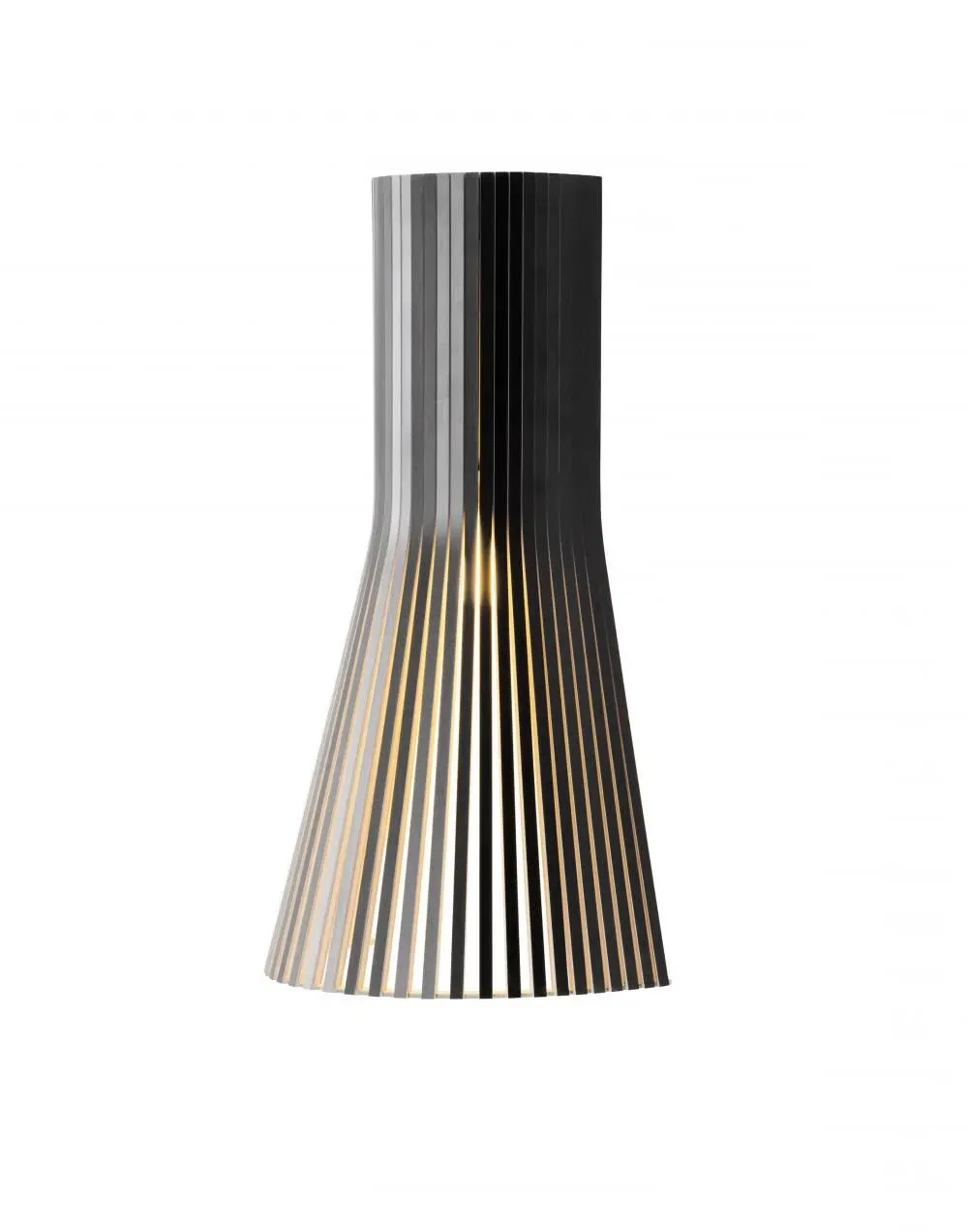 Small Wall Light with Plug - Black, Birch