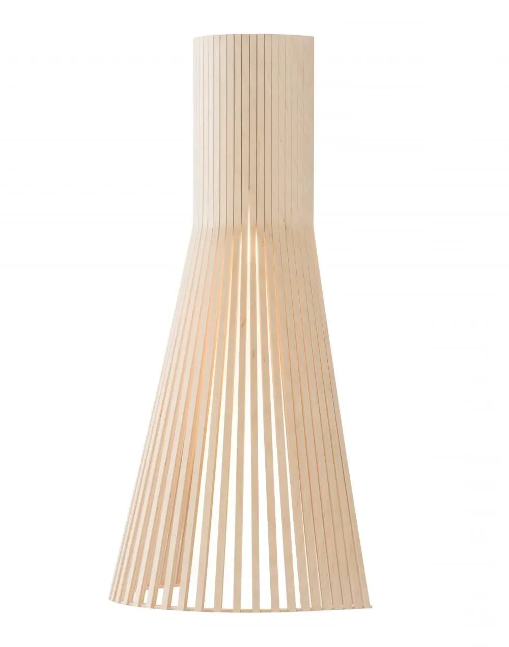 Small Wall Light with Plug - Natural, Birch