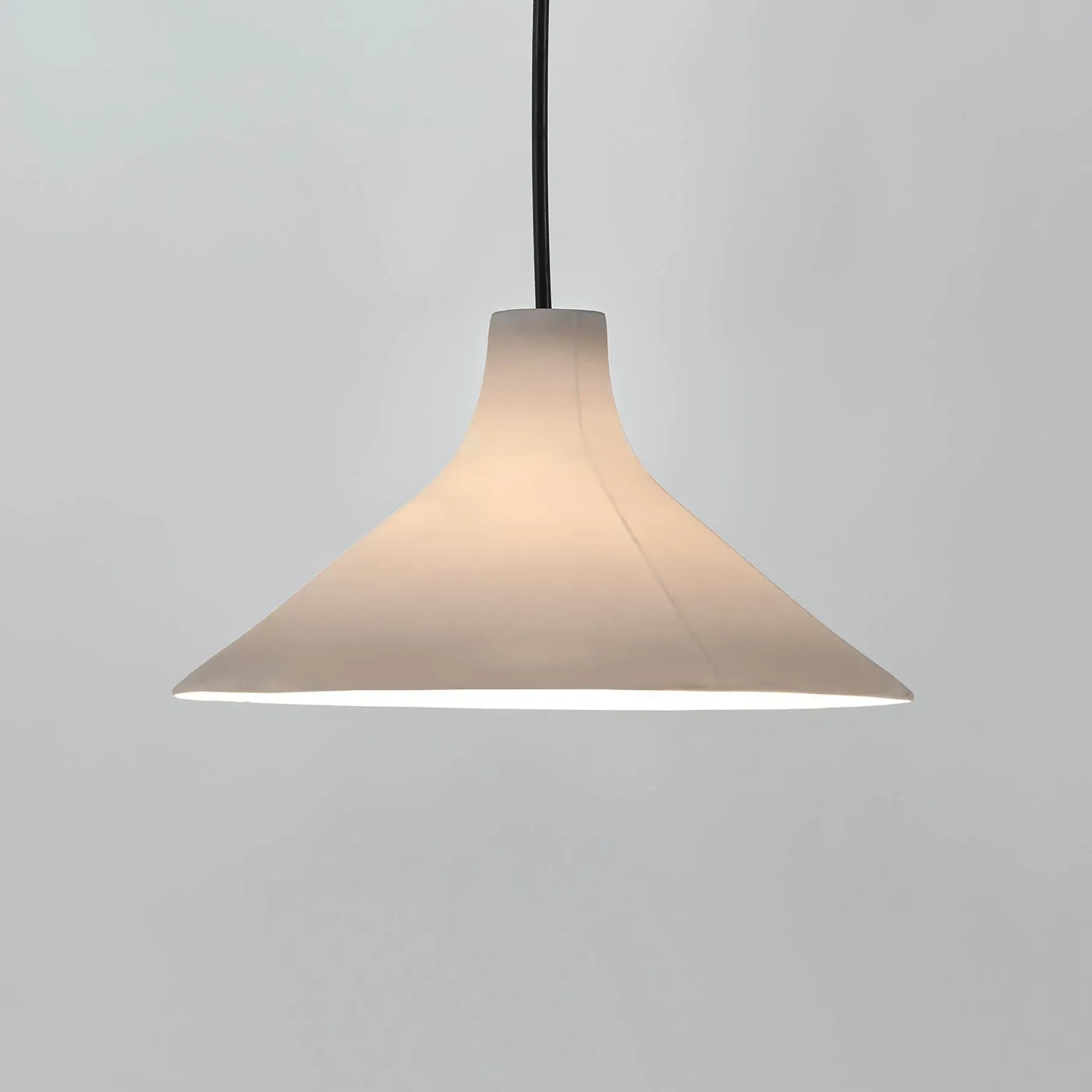 Large Pendant Light - White, Porcelain