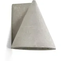 No 1 Primary Shape Wall Light - Concrete