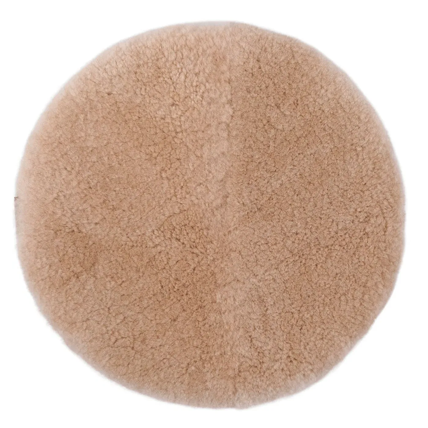Round Chair Cushion - Sand, Sheepskin image