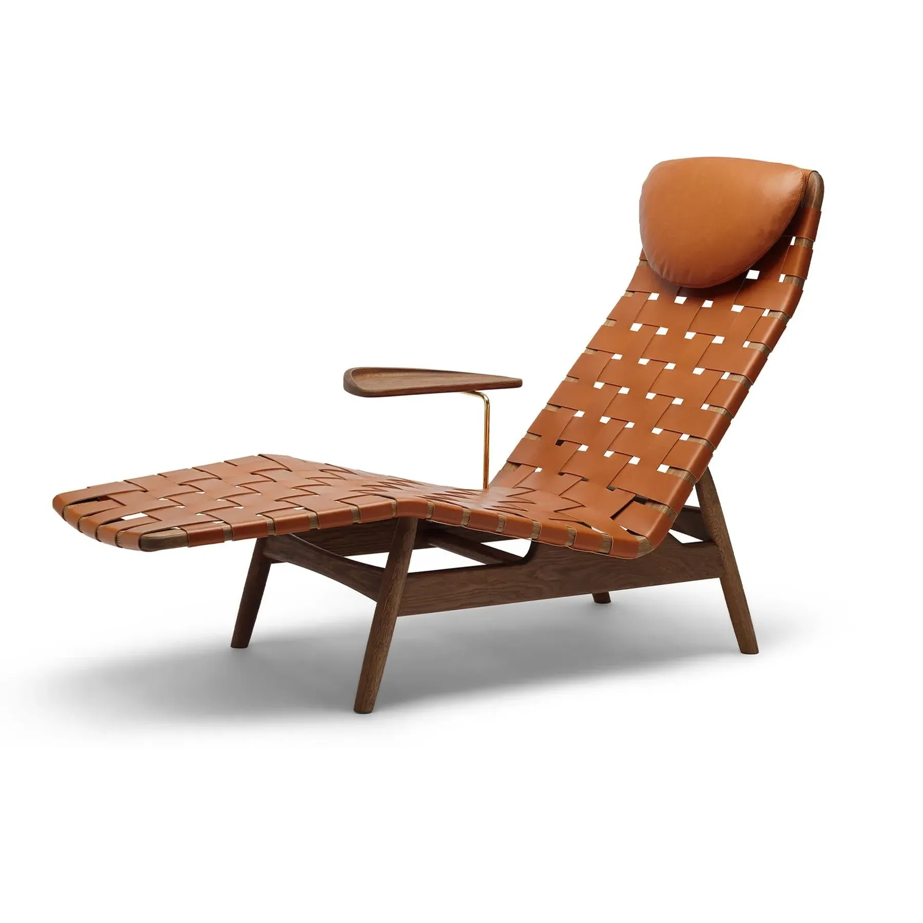 Chaise Lounge - Natural, Leather