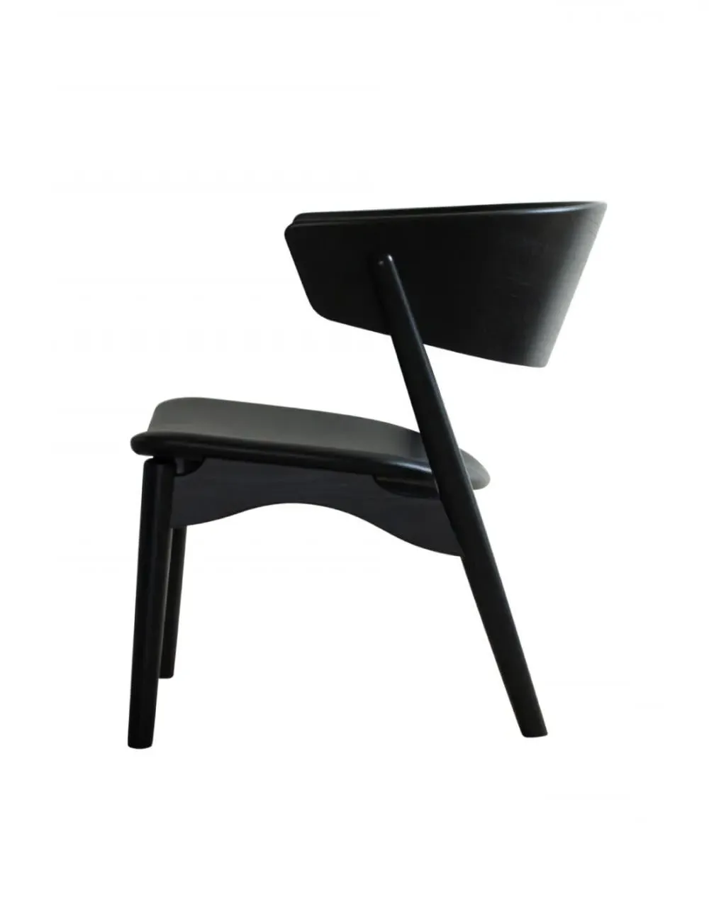 No 7 Lounge Chair - Honey, Leather
