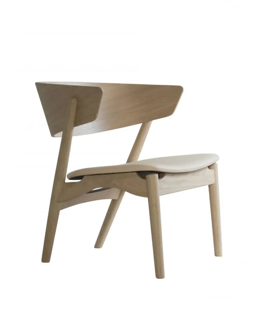 No 7 Lounge Chair - Honey, Leather image