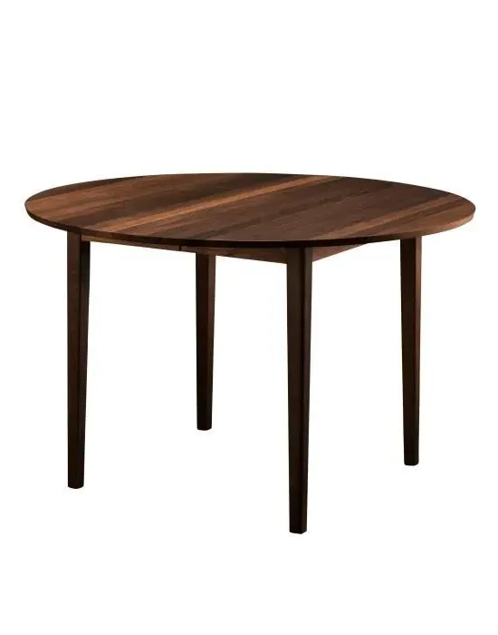 Round Dining Table - Soaped Oak, Solid Wood