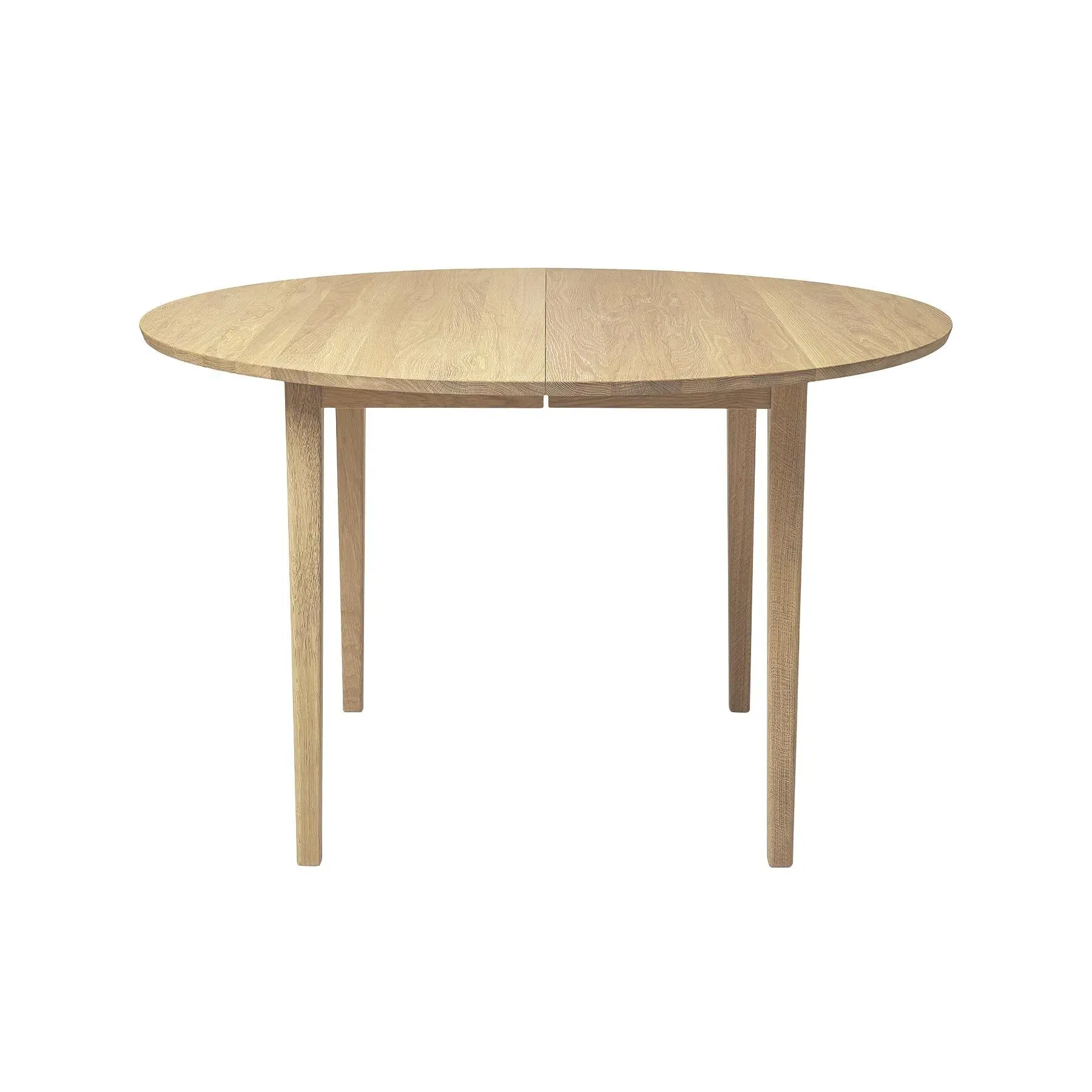 Small Extendable Dining Table - Dark Oak