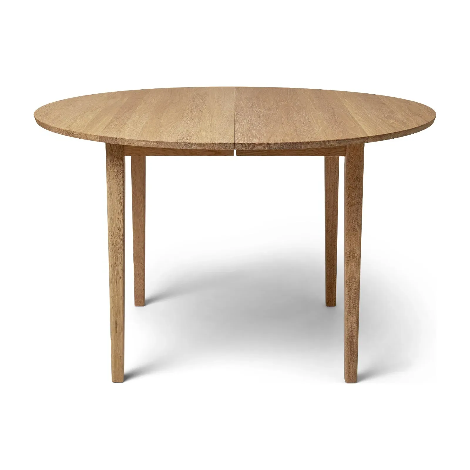 Small Extendable Dining Table - Oak, Solid Wood image