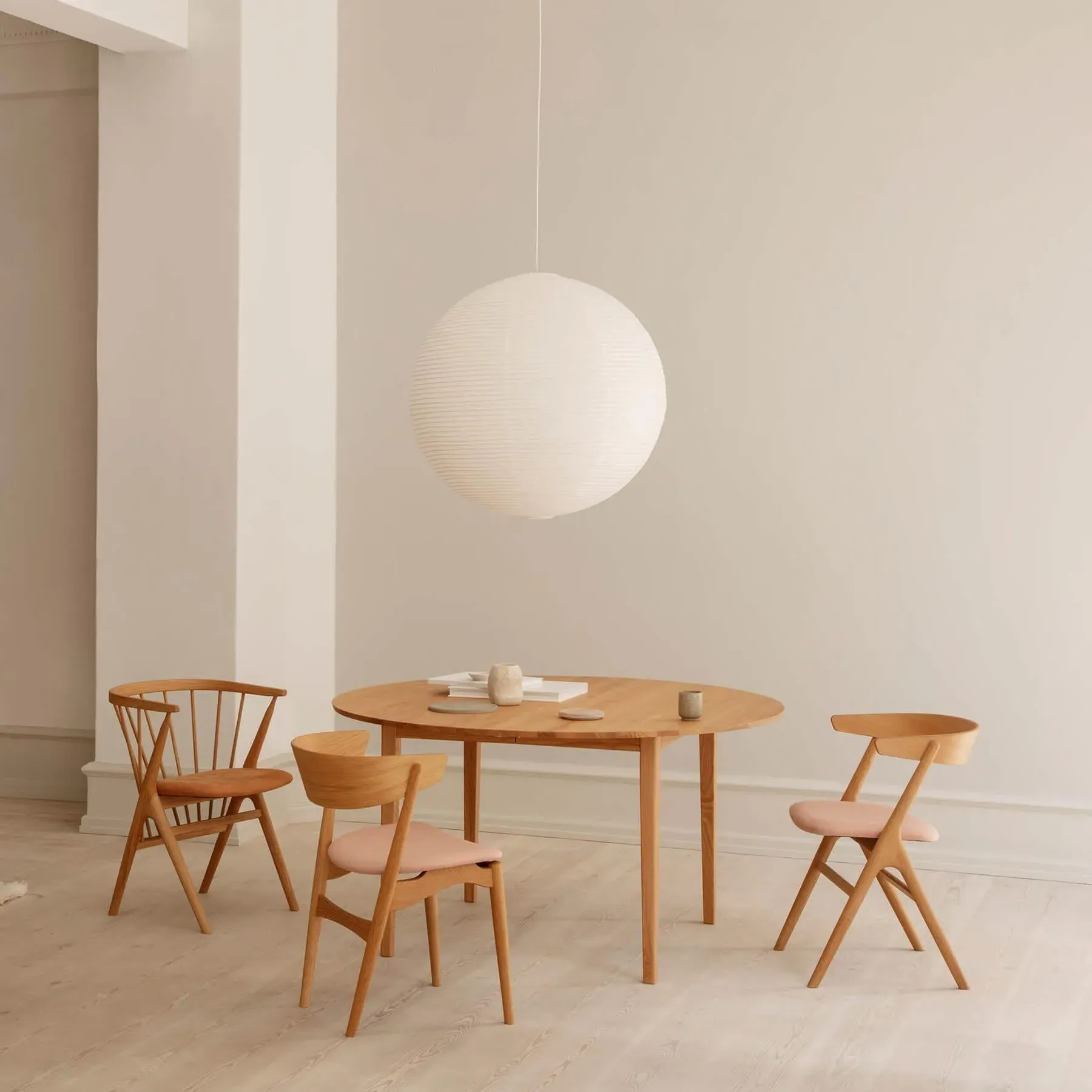 Upholstered Dining Chair - Beech