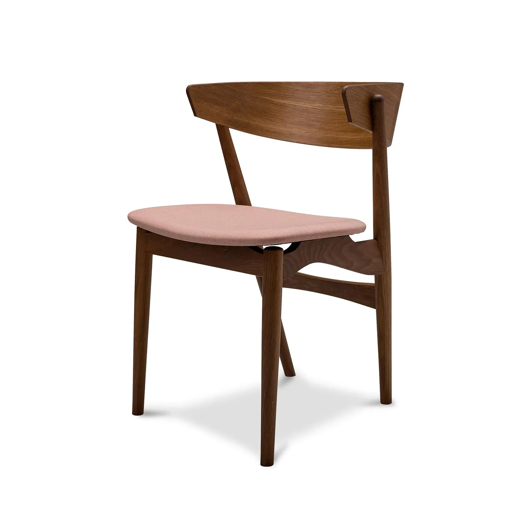 Upholstered Dining Chair - Grey, Fabric