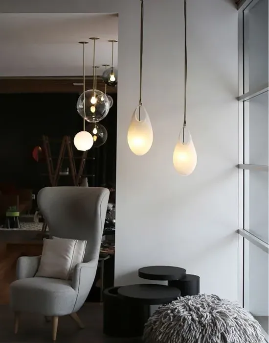 Hold 18 Pendant Light - Grey, Brass