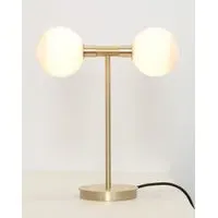 Single Table Lamp - Smoke, Glass