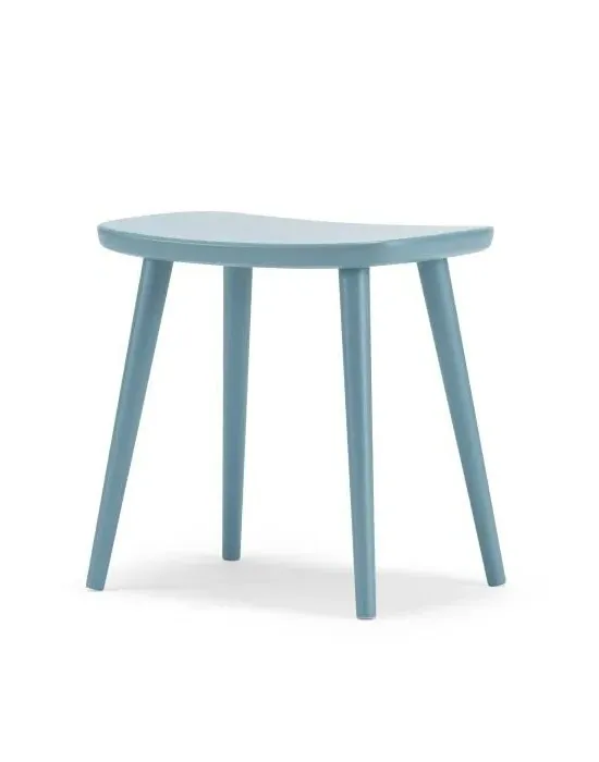 Palle Stool - Forest Lake Blue Green, Birch
