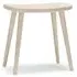 Palle Stool - White, Birch