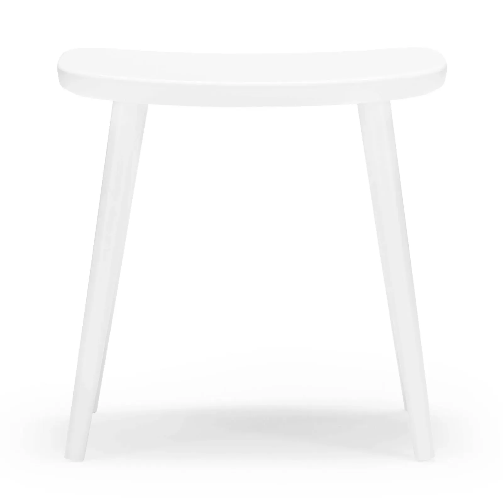 Palle Stool - White, Birch