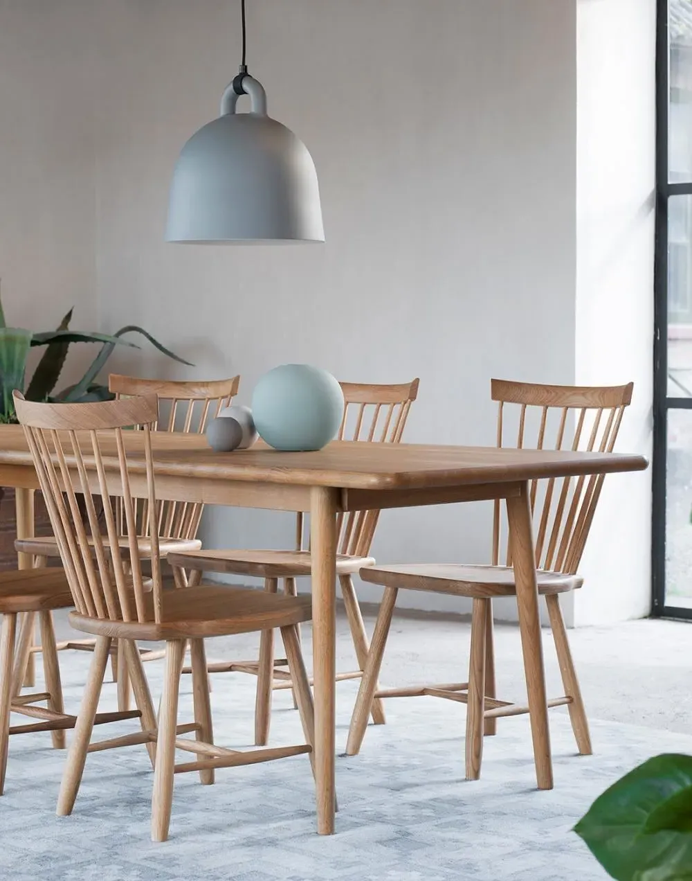 Rectangular Dining Table - Oak, Solid Wood