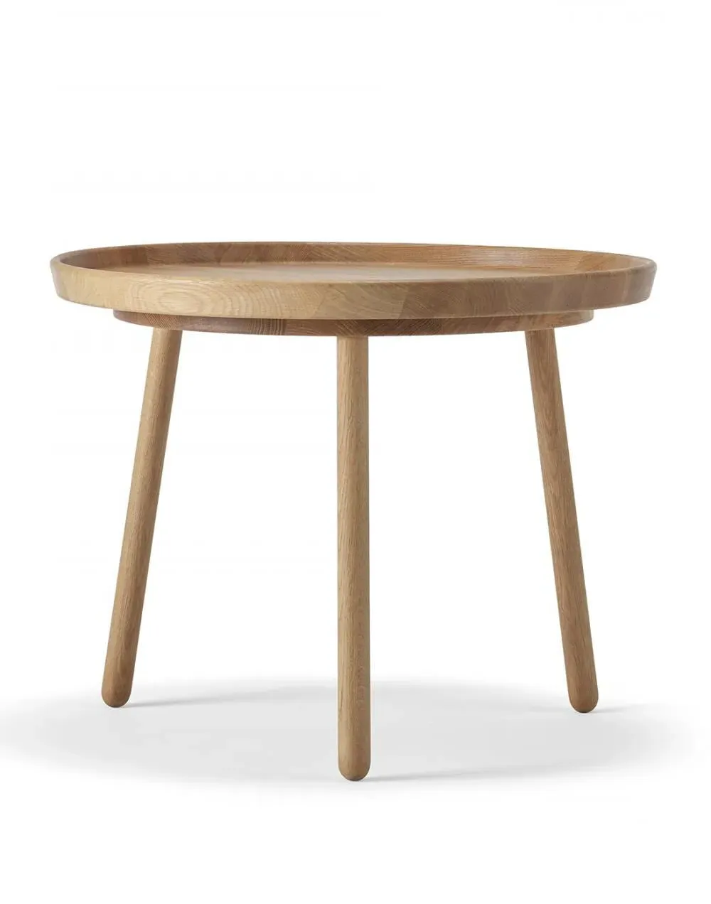 Round Nesting Table - White, Marble image